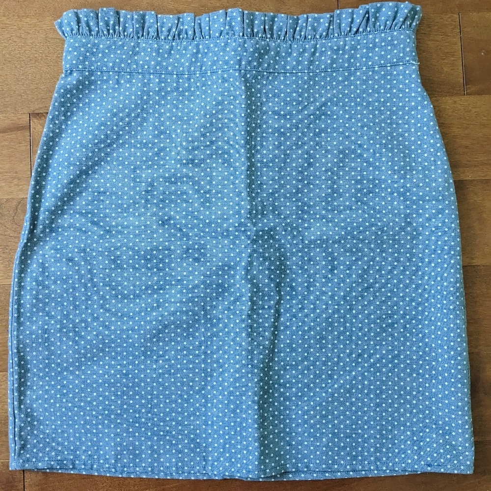 NWT Blue Polka Dot skirt